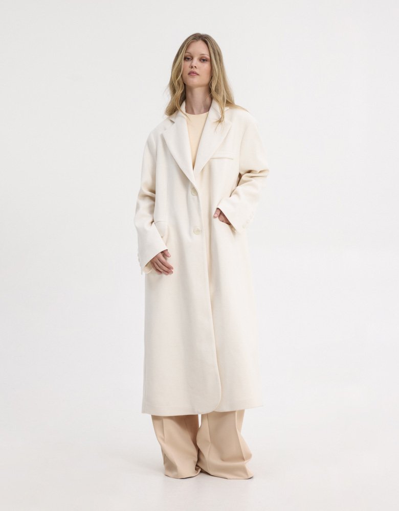 Sunset go Nora coat off white